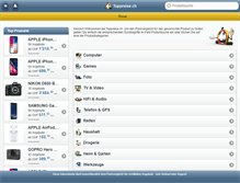 Tablet Screenshot of mobile.toppreise.ch